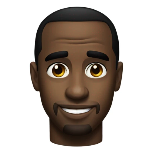 P diddy smirk sticker