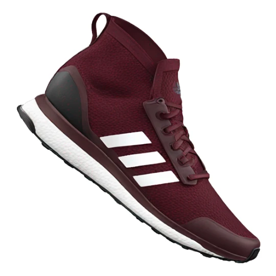 burgundy running\ adidas sticker