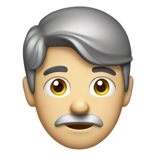 white person scratching their head  sticker