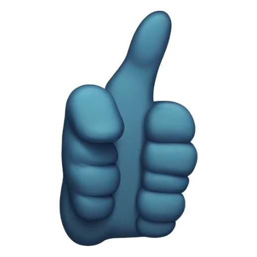 thumb up, spirit hand sticker