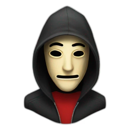 Money Heist Mask sticker