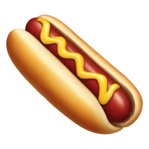 evil hotdog sticker