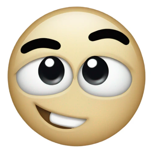 Emoji wink sticker