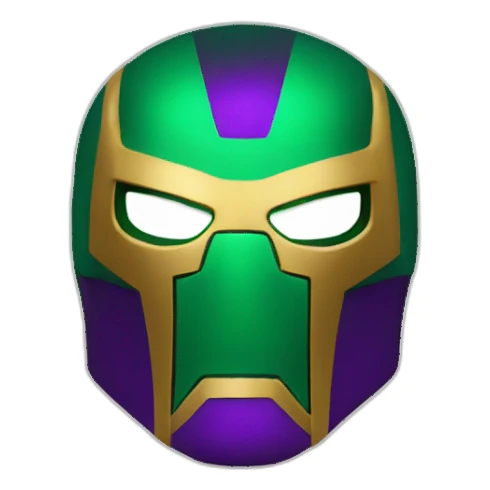 Mysterio marvel mask sticker