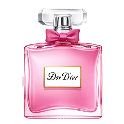 pink dior perfume  sticker