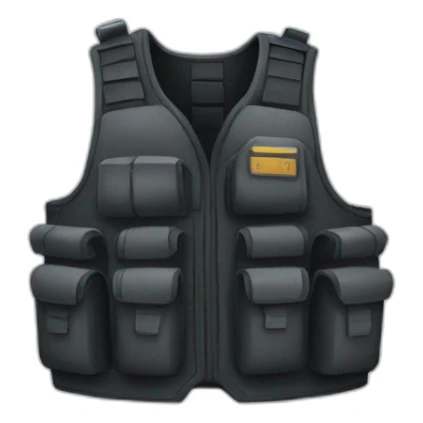 Bulletproof vest sticker