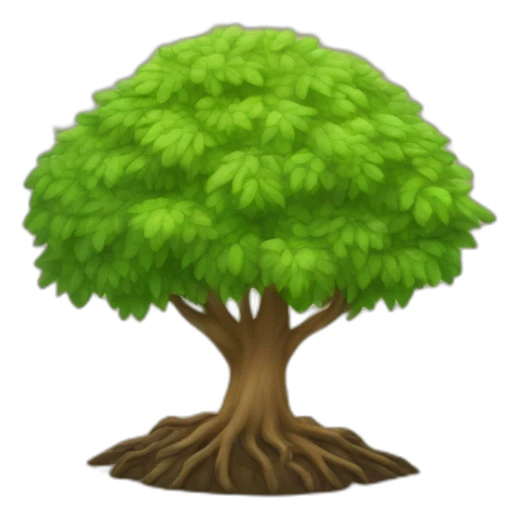 Birth of tree sticker