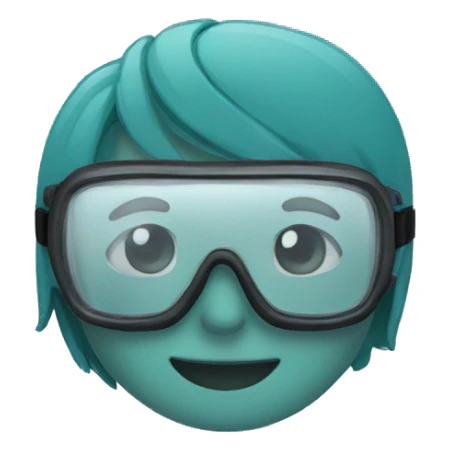 goggles for laboratory sticker