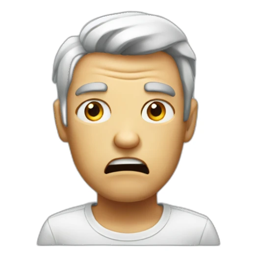 I am very angry sticker