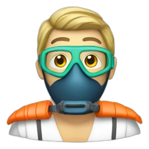 Snorkelling judge sticker