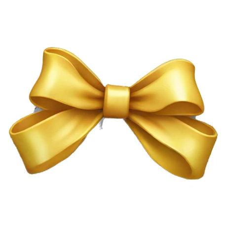 Disco ball with a bow sticker