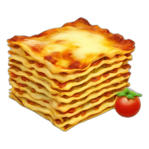Lasagnes chat sticker