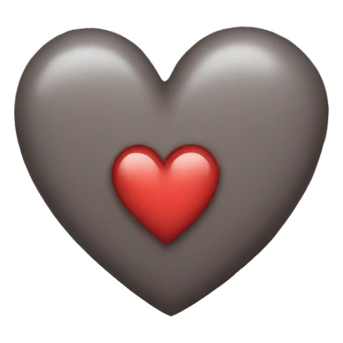 heart with steches sticker