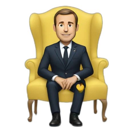 Macron sticker