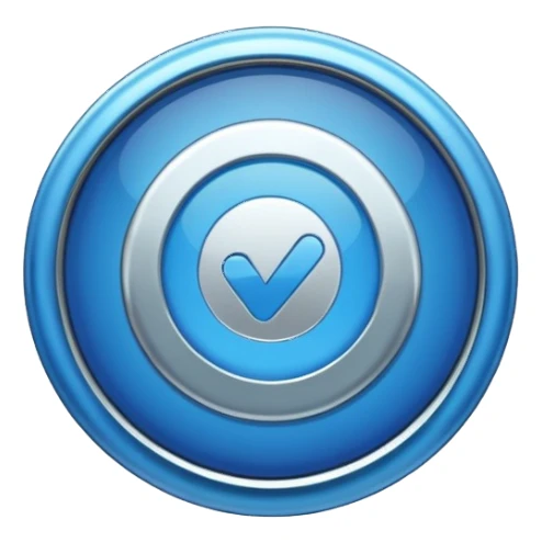 Verification badge sticker
