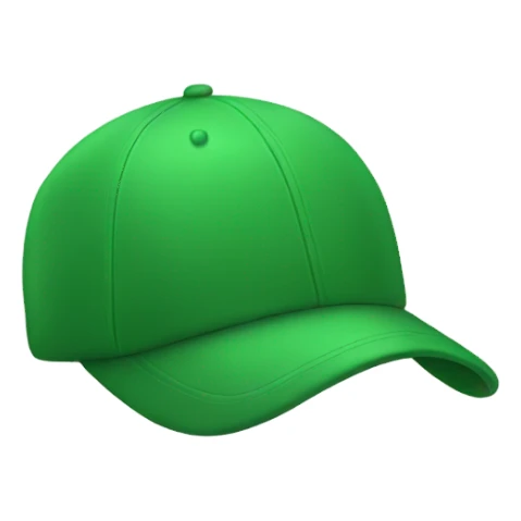 green cap sticker