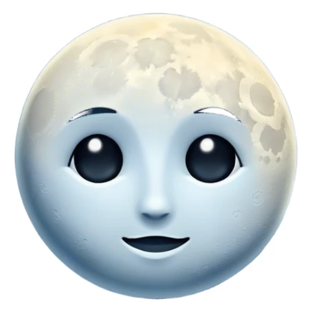 Une moitié de lune noir et l’autre moitié et le soleil  sticker