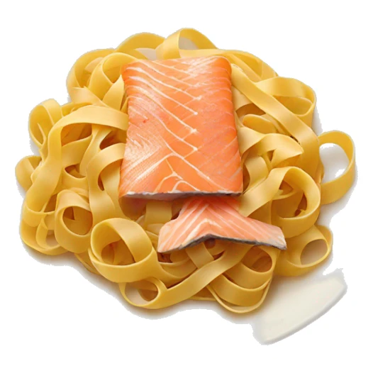 Tagliatelle with SALMON  sticker