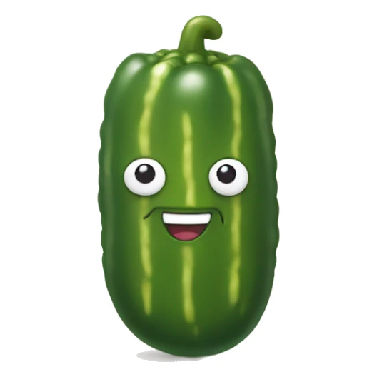 Pickle jellycat sticker