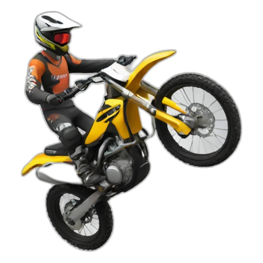 trials rider sticker