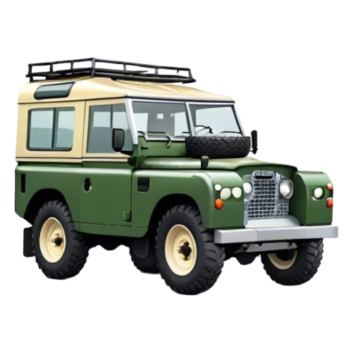 A series 1 Land Rover sticker