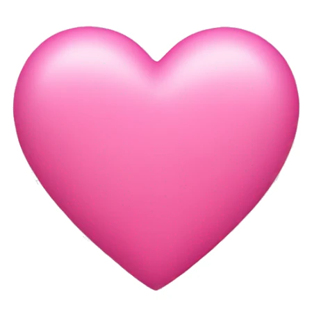 Pink heart sticker