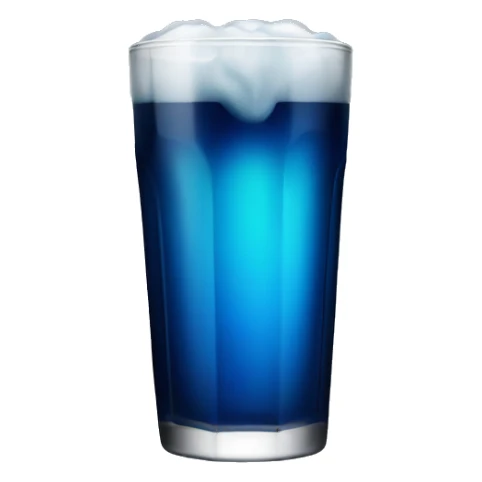 dark blue alcohol drink sticker