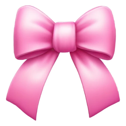 cute pink bow sticker