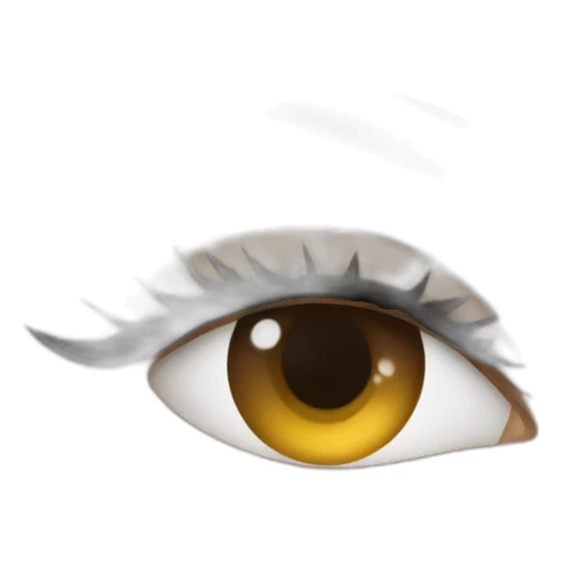 luxury girls eyebrows sticker