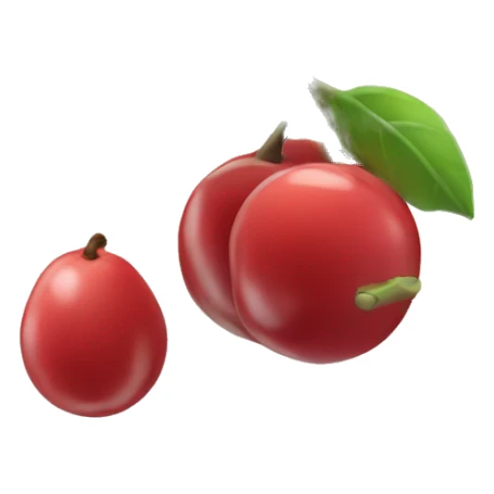 Windbeutel mit kirschgüllung und Sahne  sticker