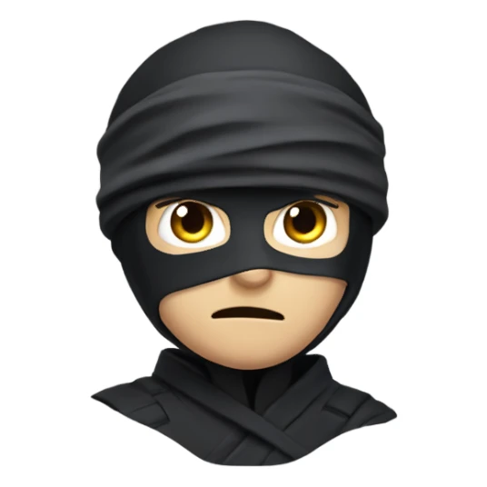 Clumsy ninja sticker