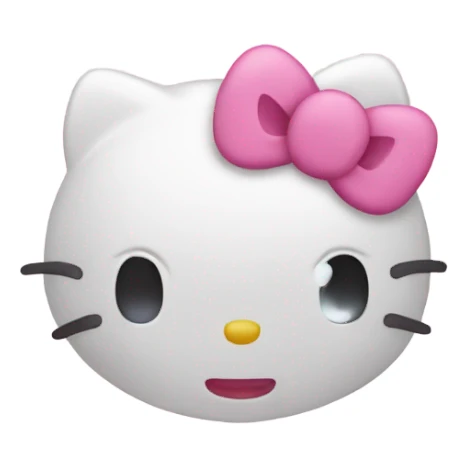 Hello kitty pink sticker