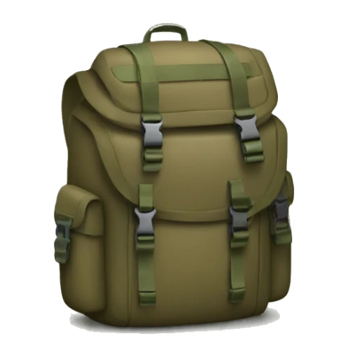 army backpack sticker