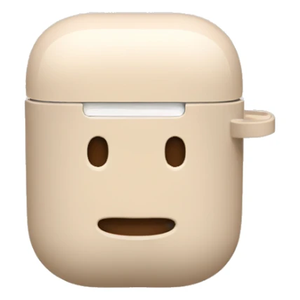 Airpods beige sticker