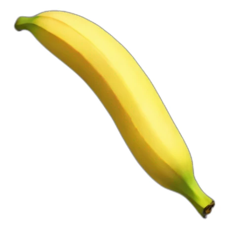 banana on space sticker