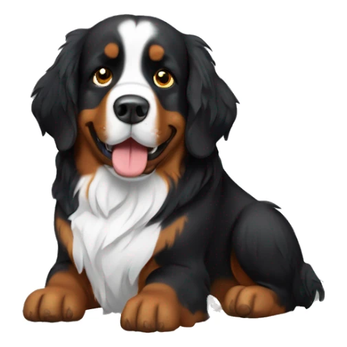 Bernese mountain bog sticker