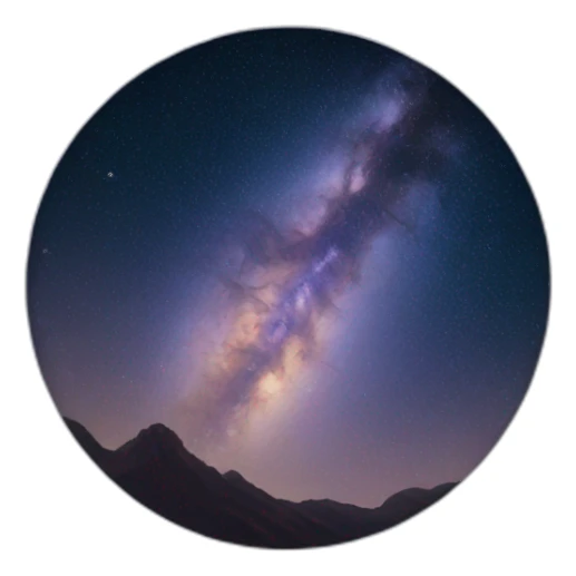 Milky Way sticker