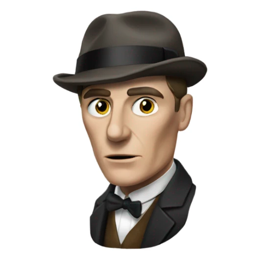 Thomas Shelby with cigarette  sticker