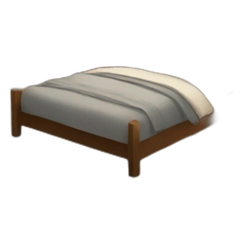 cozy bedroom on a rainy day sticker