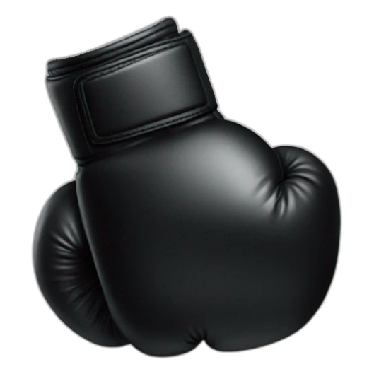 black boxing glov sticker