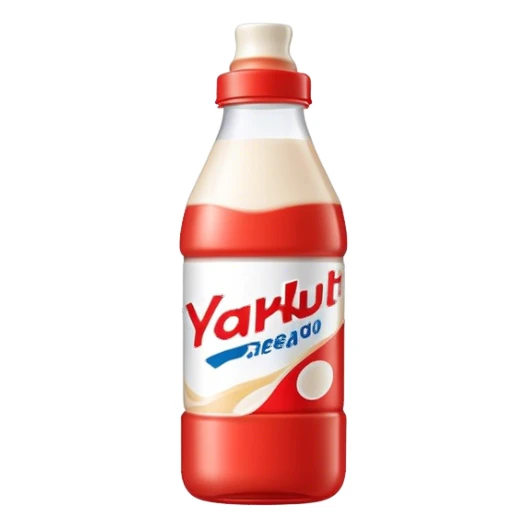 straw Korea Yakult sticker