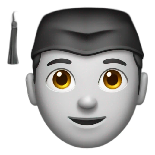 graduate student sticker