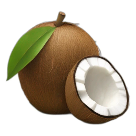 yerba mate coconut sticker