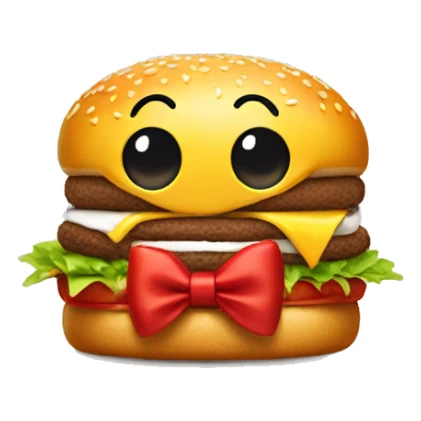 McDonalds with a bow sticker