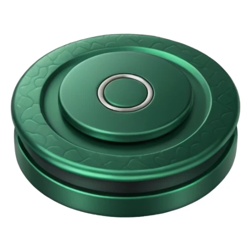 
DARK GREEN PULL BUTTON sticker