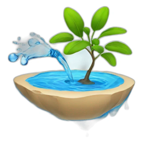 water sustainability sticker