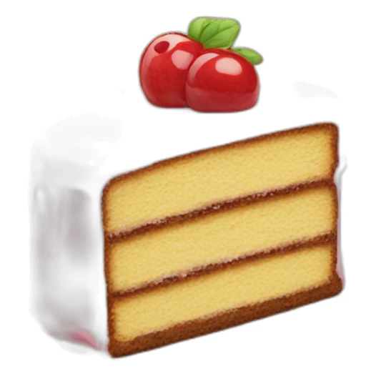 piece of cake sticker