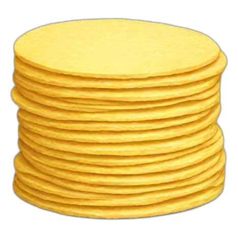 Small Stack of corn tortillas sticker