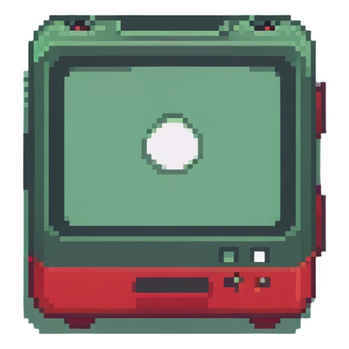 red video streaming icon sticker
