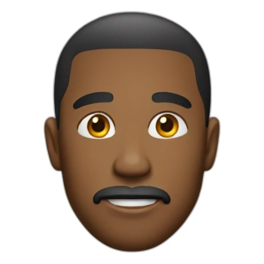 Emoji étonné sticker